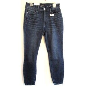 Judy Blue Distressed Skinny Fit Mid Rise Blue Jeans Size 14 W NWT